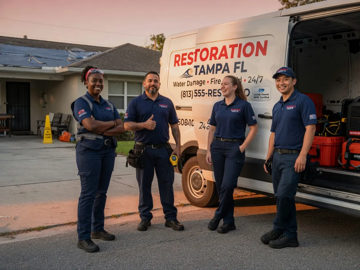 Water Damage Restoration company in New River, VA